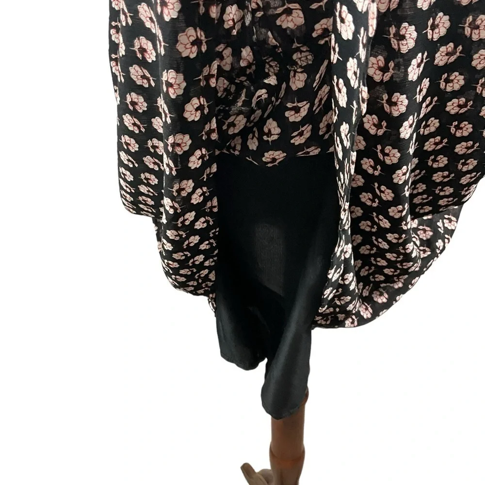 J.Crew Ruffle V Neck‎ Floral Cap Sleeve Dress NWT